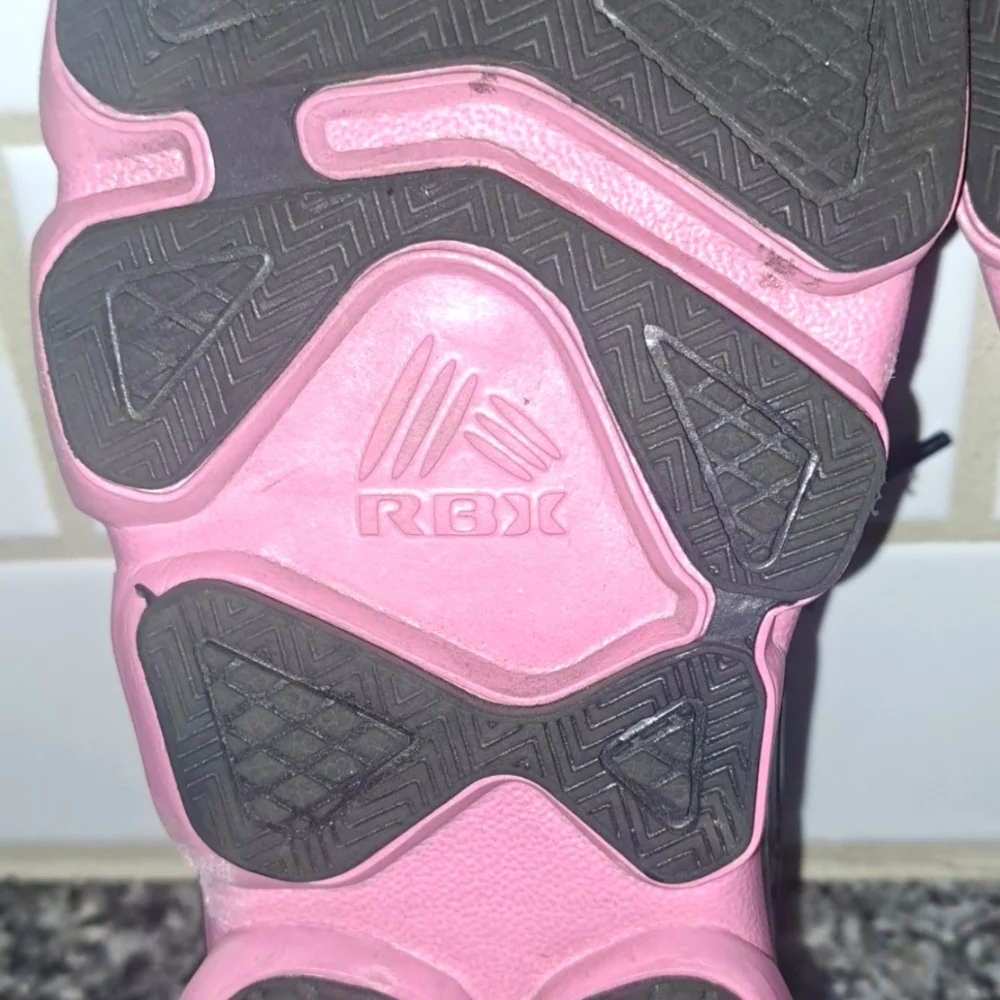 RBX Live Life Active Black/Pink Mesh Lace Up Sneakers. Size 9 - Picture 8 of 10